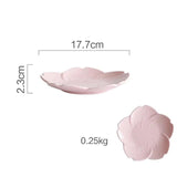 Dinner Plate Cherry Blossom Glaze Ceramic Plate