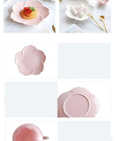 Dinner Plate Cherry Blossom Glaze Ceramic Plate