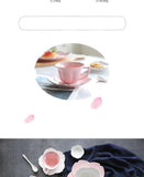 Dinner Plate Cherry Blossom Glaze Ceramic Plate