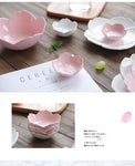 Dinner Plate Cherry Blossom Glaze Ceramic Plate