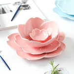 Dinner Plate Cherry Blossom Glaze Ceramic Plate