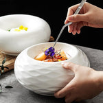 Creative Round Ceramics Pasta Dish