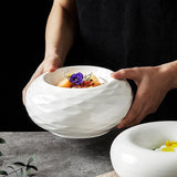 Creative Round Ceramics Pasta Dish