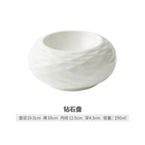 Creative Round Ceramics Pasta Dish