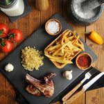 Natural Black Western Slate stone Solid  Dishes
