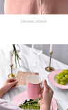 Tableware Gold Edge Irregular Ceramic Plate Floral Shape