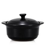 New High temperature resistant open fire  small flat pot ceramic soup pot