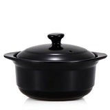 New High temperature resistant open fire  small flat pot ceramic soup pot