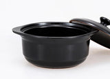 New High temperature resistant open fire  small flat pot ceramic soup pot