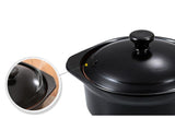 New High temperature resistant open fire  small flat pot ceramic soup pot