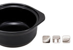 New High temperature resistant open fire  small flat pot ceramic soup pot