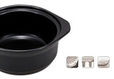 New High temperature resistant open fire  small flat pot ceramic soup pot