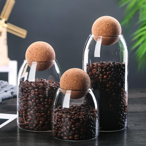 Glass Storage bottle Jars Containers