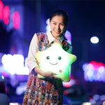 Pillow Vivid Star Colorful Design