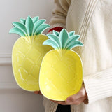 Pineapple Shape Ceramic Plate