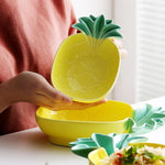 Pineapple Shape Ceramic Plate