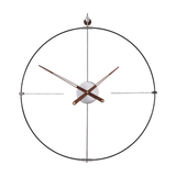 NEW Minimalist Metal Iron Silent Large Wall Clock