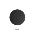 Solid Wood Slate Dinner Plate