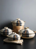 Ceramic Soup Rice Casserole Household Stew Pot