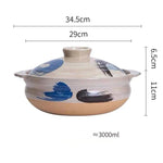 Ceramic Soup Rice Casserole Household Stew Pot