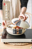Ceramic Soup Rice Casserole Household Stew Pot