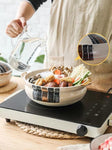 Ceramic Soup Rice Casserole Household Stew Pot