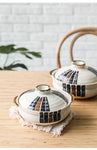Ceramic Soup Rice Casserole Household Stew Pot