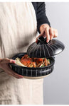 Ceramic Soup Rice Casserole Household Stew Pot