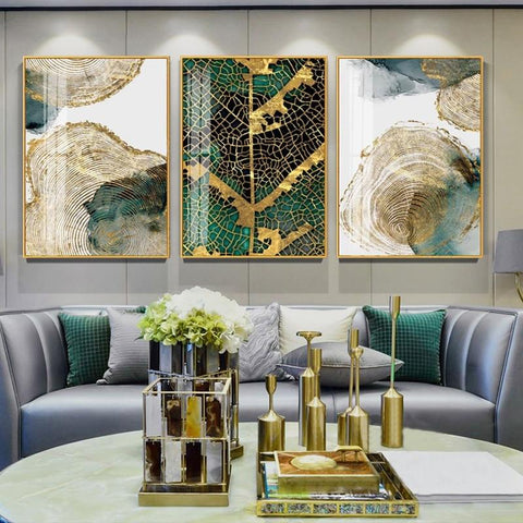 Customizable Wall Art Frames, Leaves and Trunks