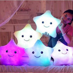 Pillow Vivid Star Colorful Design