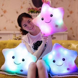 Pillow Vivid Star Colorful Design