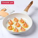Ceramic frying pan
