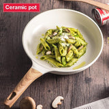 Ceramic frying pan