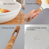 Ceramic frying pan