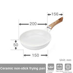 Ceramic frying pan