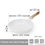 Ceramic frying pan