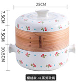 Cute Casserole Increase Capacity Stew Pot