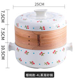 Cute Casserole Increase Capacity Stew Pot