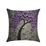 Pillow Cushion Vintage Flower Cotton Linen Pillow Case