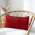 Hand Knitted Pillow