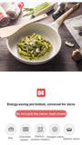 Ceramic frying pan