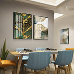 Customizable Wall Art Frames, Leaves and Trunks