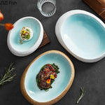 Ceramic Tableware Steak Plate