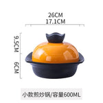 Casserole Cooking Pot Ceramic Cookware Pot Cuisine