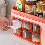Kitchen Seasoning Storage Rack And Holder