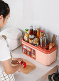 Kitchen Seasoning Storage Rack And Holder