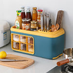 Kitchen Seasoning Storage Rack And Holder