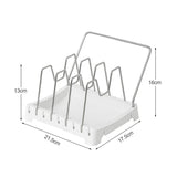 Cookware Storage Racks Adjustable Bakeware Holders