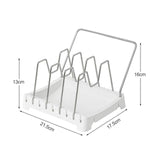 Cookware Storage Racks Adjustable Bakeware Holders