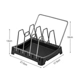 Cookware Storage Racks Adjustable Bakeware Holders